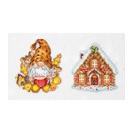 (image for) Toys The Gnome And The House Counted Cross Stitch Kit